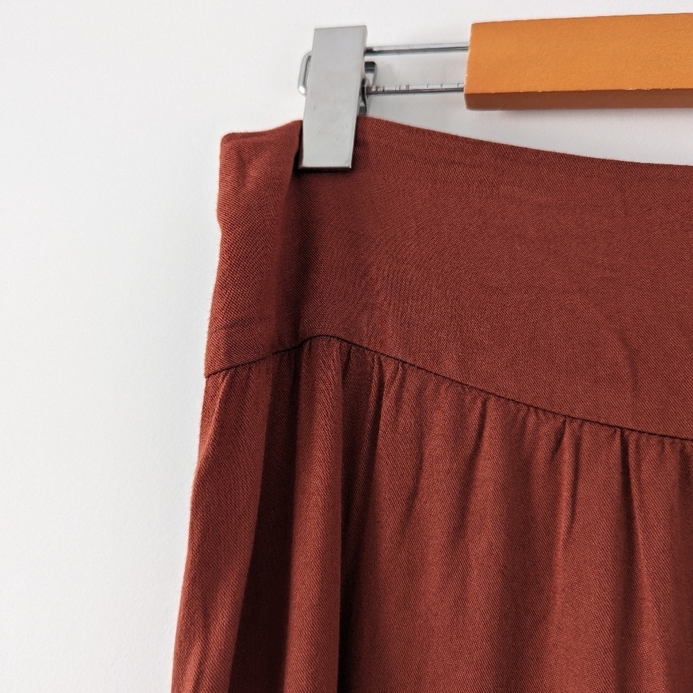 allDAY Fashion Tie Waist Maxi Skirt, Rust, EUR 36/UK 6 - Picture 4 of 10